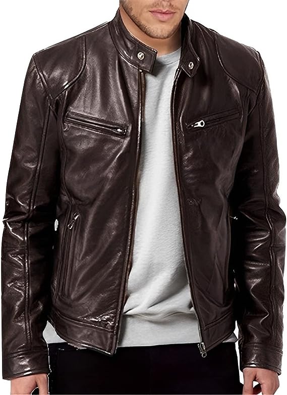 Tommy - Timeless Short Coat with Stand-Up Collar