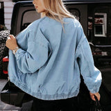 Zip – Up Bomber Jacket – Carmen