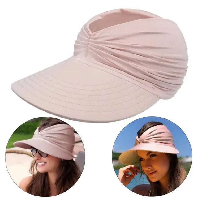 Faltbarer UV-Schutz Sonnenhut mit Großem Schirm – Ideal für Strand und Outdoor-Aktivitäten