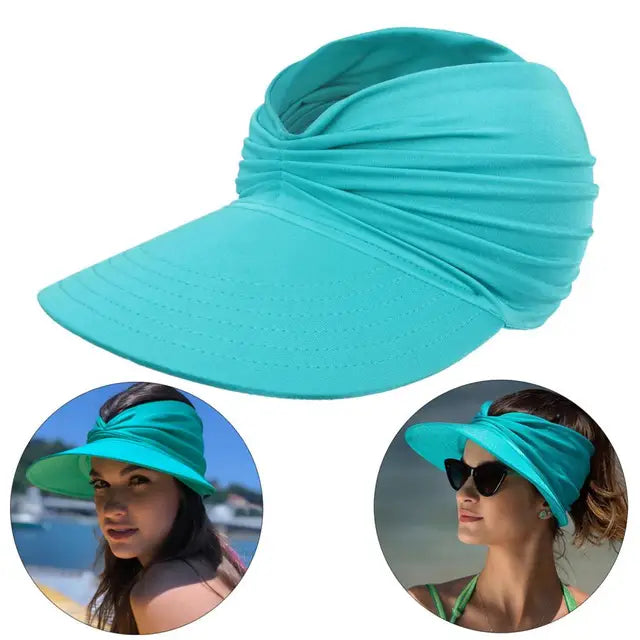 Faltbarer UV-Schutz Sonnenhut mit Großem Schirm – Ideal für Strand und Outdoor-Aktivitäten