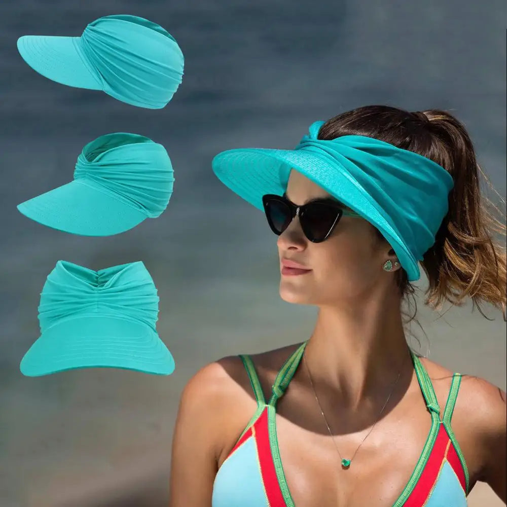 Faltbarer UV-Schutz Sonnenhut mit Großem Schirm – Ideal für Strand und Outdoor-Aktivitäten