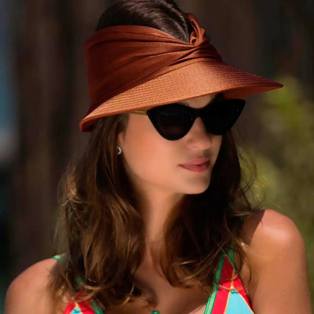 Faltbarer UV-Schutz Sonnenhut mit Großem Schirm – Ideal für Strand und Outdoor-Aktivitäten