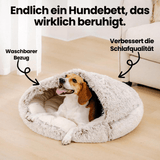 Optimized Product Title: "Gemütliche Haustierhöhle mit Kapuze – Ideal für Hunde und Katzen als Rückzugsort" 

This title includes relevant keywords while maintaining clarity and appeal for potential buyers.