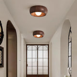Albanora Ceiling Lamp | Minimalist Modern Wooden LED Fixture