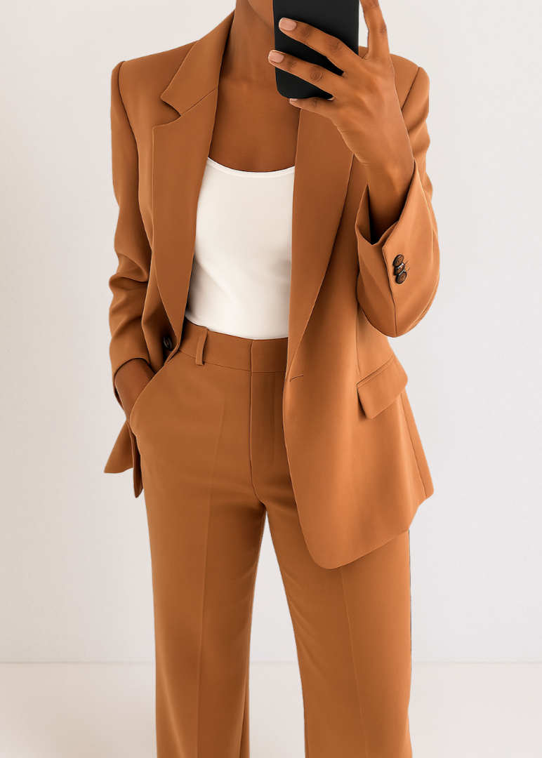 Sofie 2-Piece Set – Brown