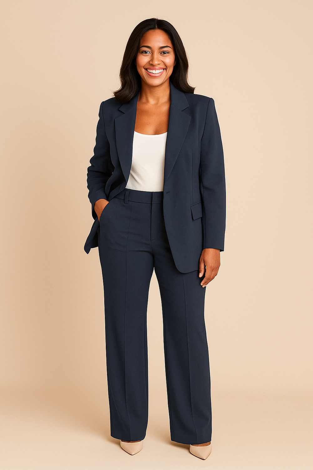 Two-Piece Pantsuit Set – Freya