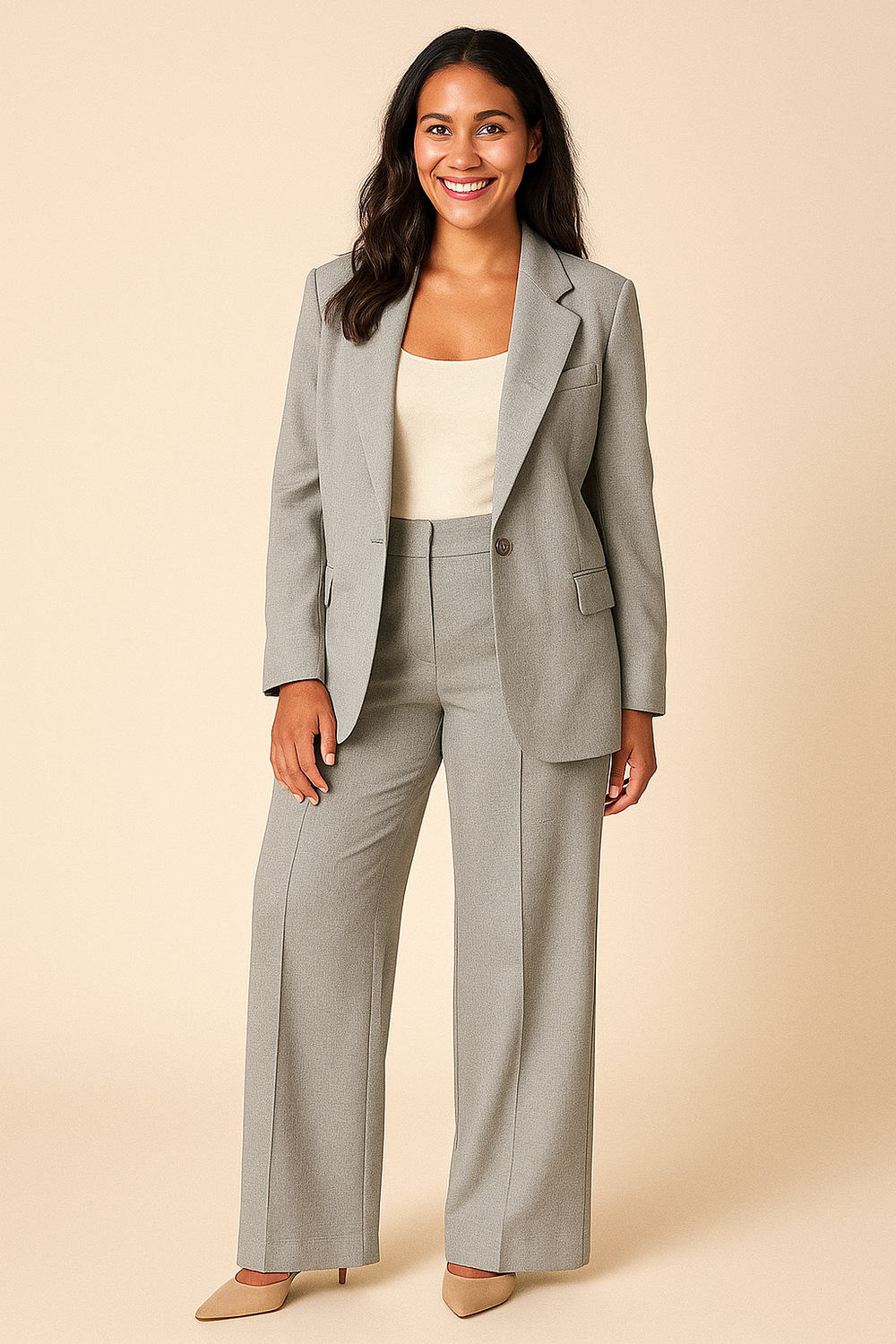 Two-Piece Pantsuit Set – Freya