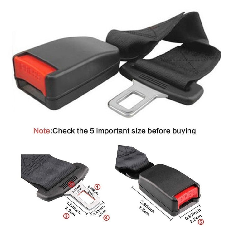 Dual Support & Extension Belts for Two-Seat Rear Seat Belts - Enhanced Safety & Comfort