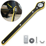Scissor Jack Ratchet Wrench – Forged Steel, 360° Ratchet & Universal 2-Ton Fit
