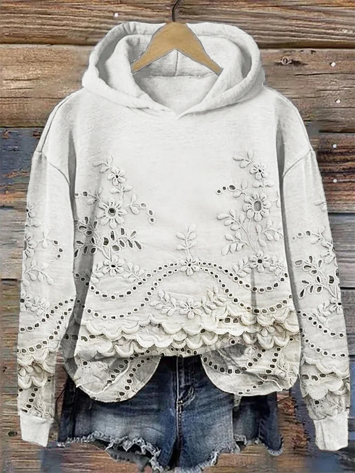 Optimized Product Title: Regine™ Floral Print Cozy Hoodie for Women - Stylish & Comfortable Sweatshirt 

This title includes relevant keywords while emphasizing key features that may attract potential buyers.