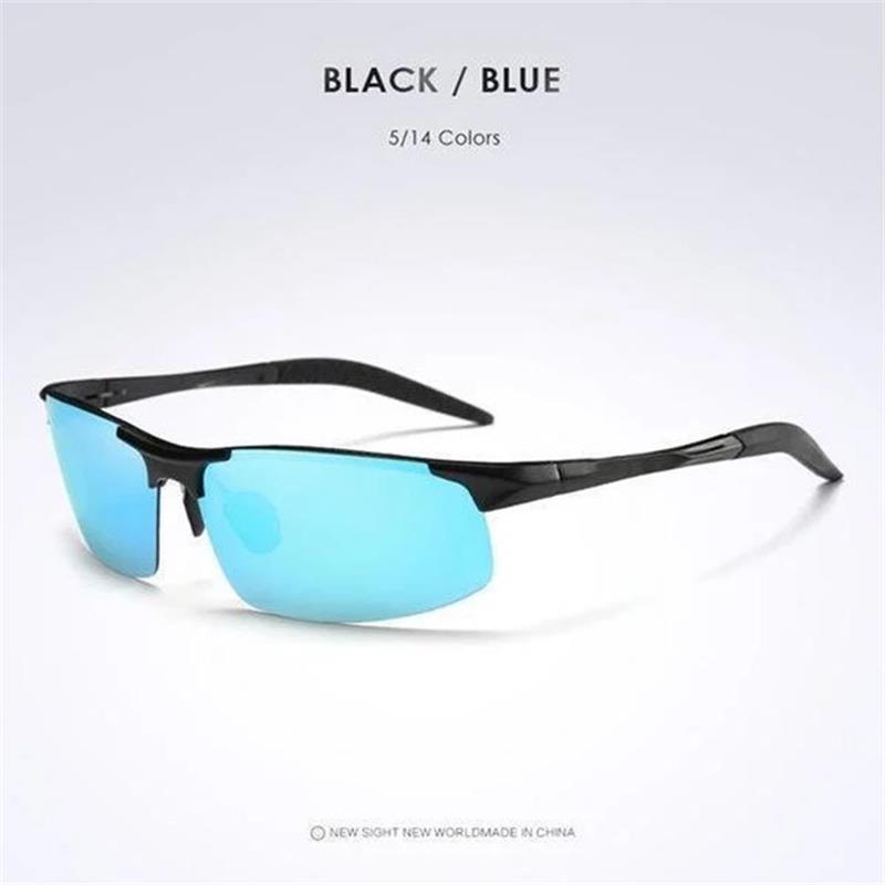 Photochromic Sunglasses – UV400 Polarized, Al-Mg Frame & Adjustable Fit
