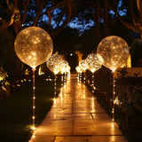 10er LED Ballon Set – Warmweißes Licht, kabellos für jeden Anlass – Perfekt für Feiern, Hochzeiten & Dekoration