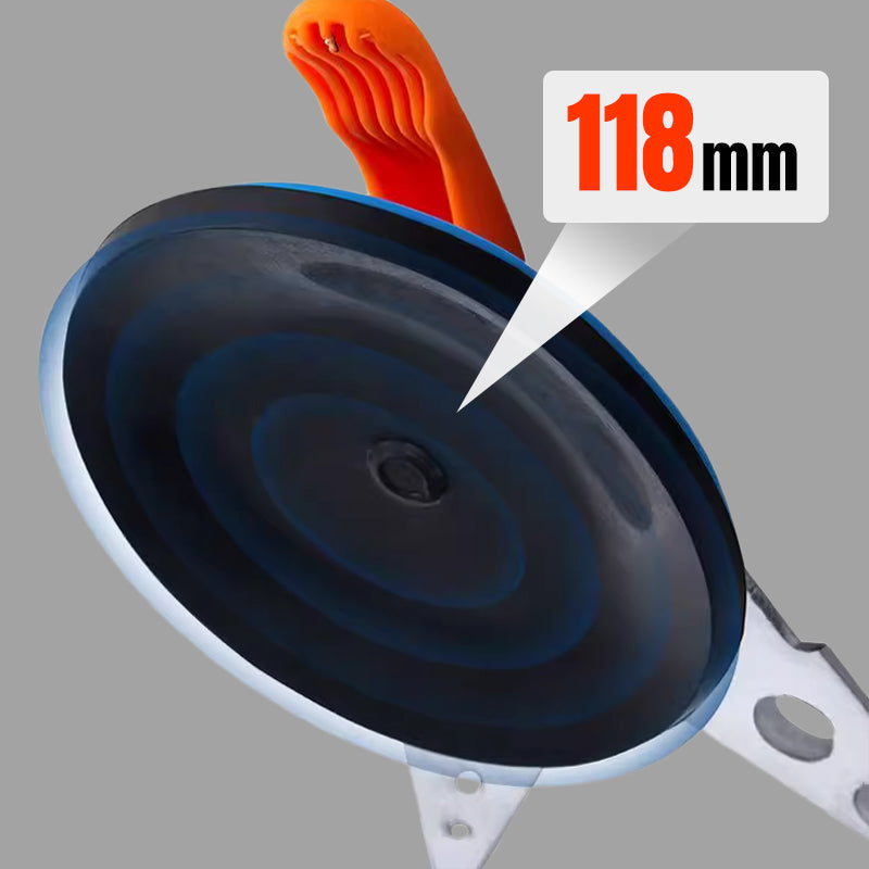 Tile Drilling Jig – Stainless Steel with Suction Cup & Multi-Size Hole Guide