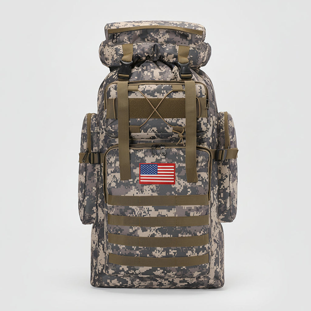 Large Capacity Hiking Backpack – Tactical Daypack for Outdoor Travel