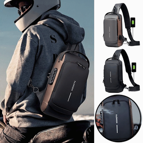Anti-Theft Crossbody Bag