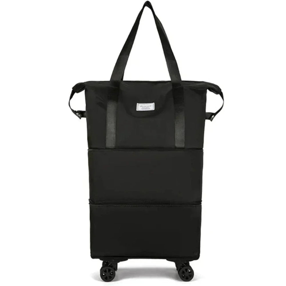 Rolling Travel Duffel Bag – Expandable Polyester, Wheeled & Multi-Compartment