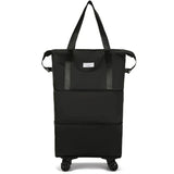 Rolling Travel Duffel Bag – Expandable Polyester, Wheeled & Multi-Compartment