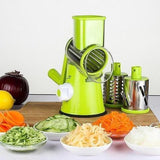 Optimized Product Title: **Rotierender Gemüseschneider mit 3 Edelstahl-Trommeln – Vielseitiger Küchenhelfer für schnelles und einfaches Schneiden, Reiben und Zerkleinern von Gemüse** 

This title includes relevant keywords and phrases that can help improv