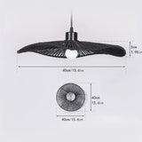 Handwoven Paper Rope Ceiling Light Shade | Natural Artistic Design