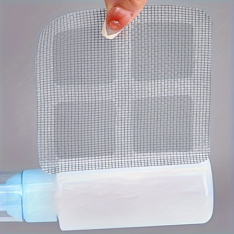 Disposable Drain Hair Catcher Stickers – 10-Pack, Waterproof Mesh & 10×10cm