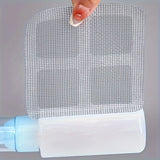 Disposable Drain Hair Catcher Stickers – 10-Pack, Waterproof Mesh & 10×10cm