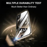 iPhone Tempered Glass Screen Protector – Dust-Free Install, Face ID Compatible & Oleophobic Coating