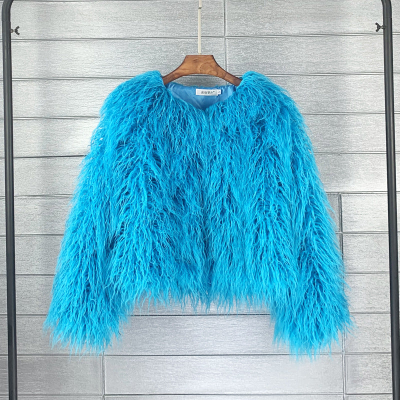 Soraya – Elegant Faux Fur Coat