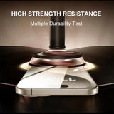iPhone Tempered Glass Screen Protector – Dust-Free Install, Face ID Compatible & Oleophobic Coating