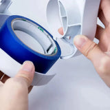 Masking Tape Applicator with Cutter – Plastic & Steel, Fits 50mm Tape, 15×6×16cm