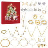 Livia Gold & Silver Jewelry Advent Calendar – Elegant Holiday Gift for Jewelry Lovers