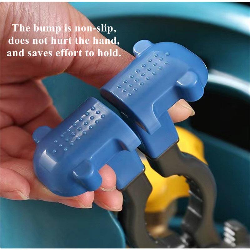 Gas Cylinder Valve Wrench – 45# Steel Alloy, Fits 24–50mm & Push-Button ABS Grip