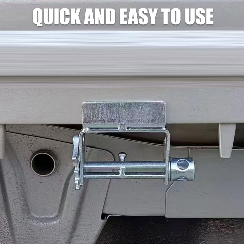 Universal Rope Clamp – Reinforced Steel, Screw-Mount & Cargo Securing for Trucks