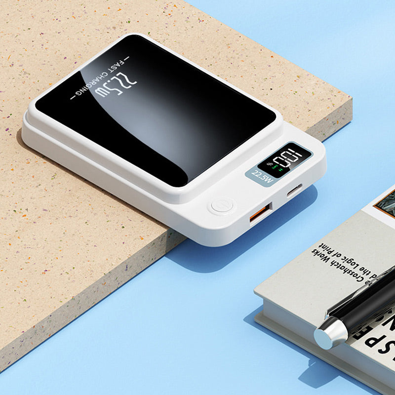 20000mAh Wireless Power Bank – 22.5W Fast Charge, Qi 15W & LED Display