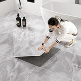 Self-Adhesive Vinyl Floor Tiles – Waterproof, 30×30 cm & 4-Pack Peel-and-Stick