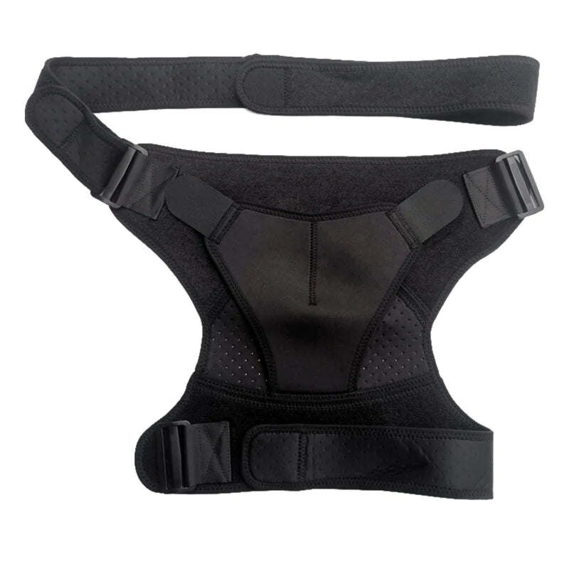 Adjustable Shoulder Brace – Breathable Fabric, One Size & Pain Relief Support