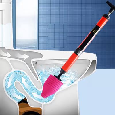Compressed Air Drain Cleaner – 8.3 Bar Pressure, ABS Handle & Chemical-Free