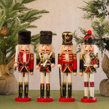 BowLift | NutcrackerJoy - Wooden Nutcracker Soldier Figure for Timeless Christmas Charm