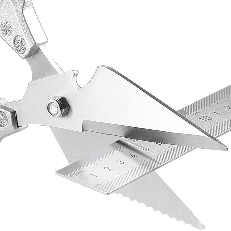 Stainless Steel Kitchen Shears – Heavy Duty, Ergonomic Non-Slip Grips & Multipurpose