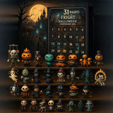 Halloween Advent Calendar with 31 Figures