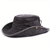 Outdoor Sun Hat – Unisex, Wide Brim, Adjustable Straps & Foldable