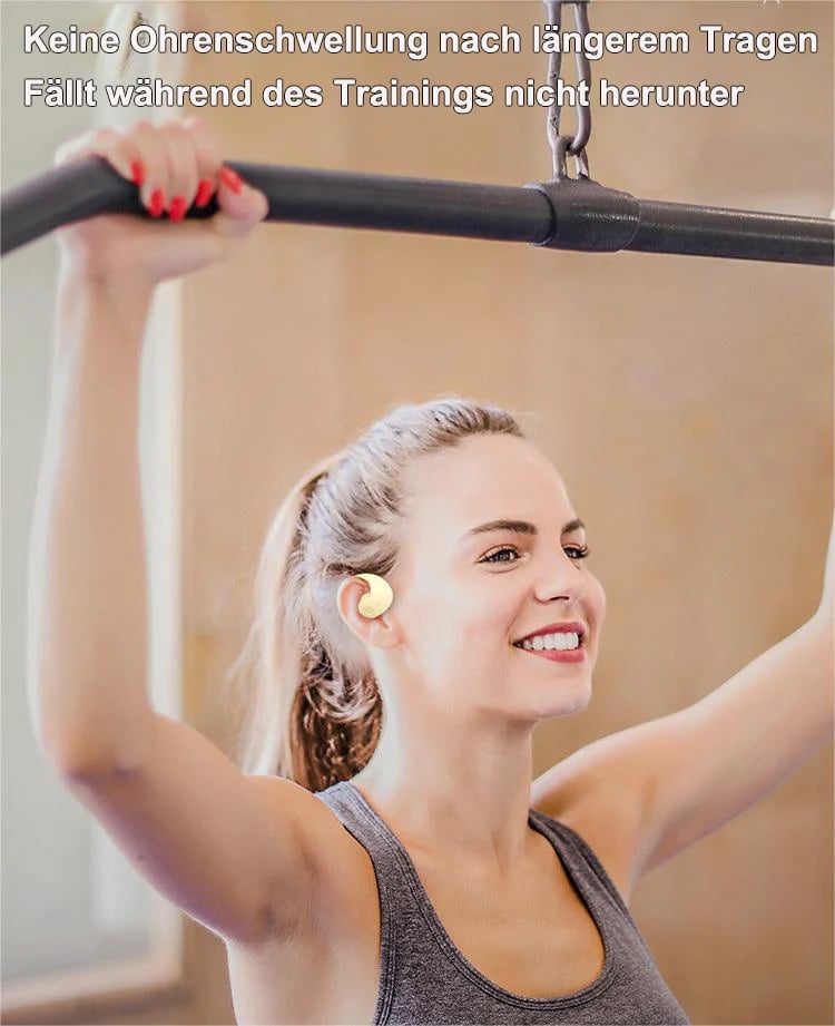 Wireless Bluetooth Earbuds – Ear Hooks, IPX7 Waterproof & 36-Hour Playtime