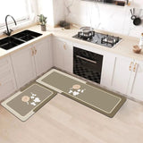 Microfiber Absorbent Floor Mat – Non-Slip, Machine-Washable & Kitchen Bath