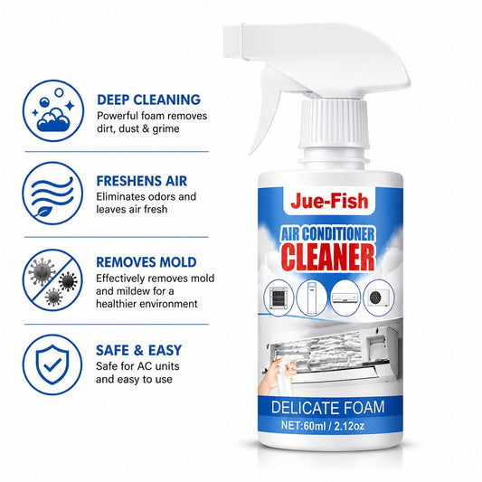 Air Conditioner Foam Cleaner Spray – Deep Cleaning, Odor Removal Formula