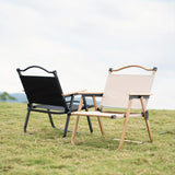 Folding Camping Chair – Aluminum Frame, Reclining & Oxford Fabric