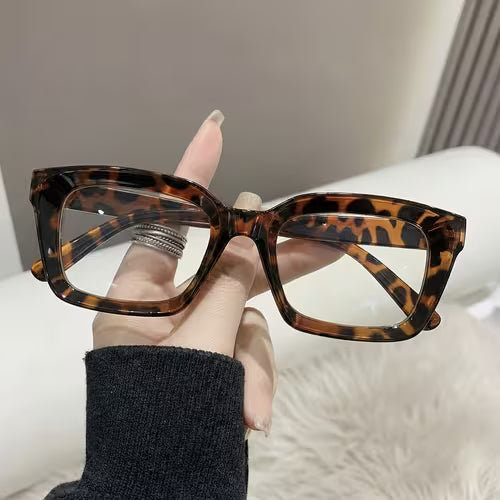 Übergroße Lesebrille mit Blaulichtfilter – Ideal für alle Gesichtsformen, Komfort & Stil