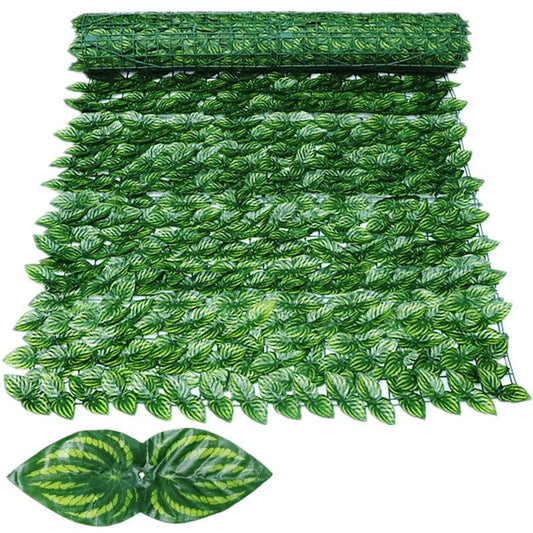 Artificial Leaf Privacy Screen – Weatherproof Build & Decorative Garden Fence Cover