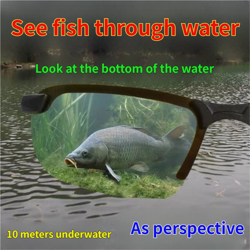 Polarized Photochromic Sunglasses – Unisex, Adaptive Lenses & UV Wrap Frame