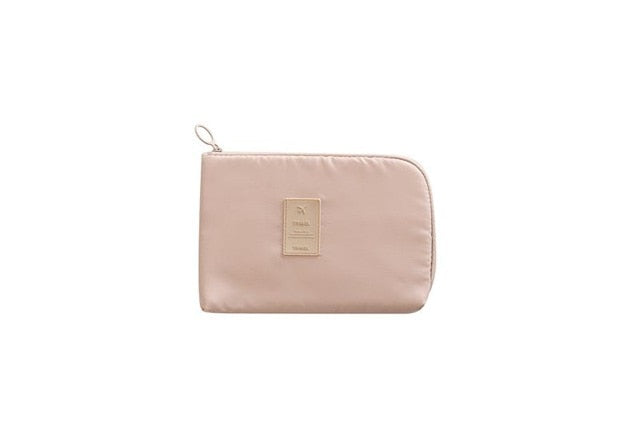 Compact Waterproof Electronics & Cable Travel Organizer - Ideal for Travel & Storage