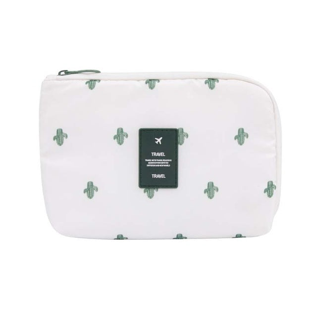 Compact Waterproof Electronics & Cable Travel Organizer - Ideal for Travel & Storage