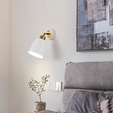 Modern Metal Wall Sconce Light | Adjustable Bedroom & Living Room Lamp